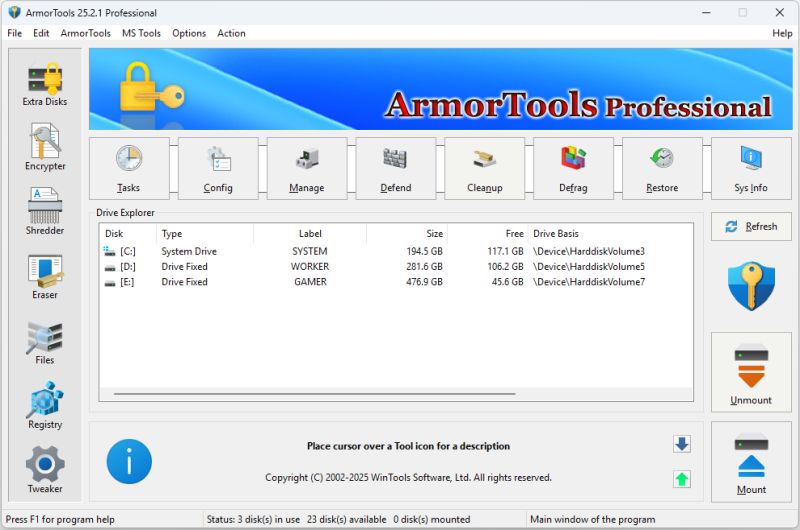 ArmorTools Professional